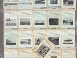 beaucoup de vieilles photos accrochées au mur d'un immeuble
