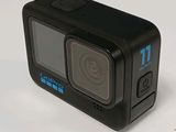the gopro camera is sitting on the table ready to be used