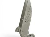 an image of a metal object on a white background