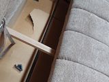 an image of a couch that has been built into the back of a car
