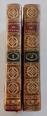 DIDEROT (D.) Oeuvres de Théatre de M. Diderot, avec un disco…