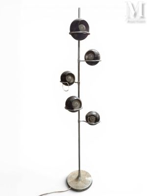 an image of a lamp that has a bunch of lights on it