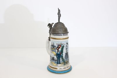 ALLEMAGNE Chope de réserviste, reproduction marquée 1ère flo…