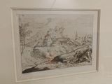 a picture of a picture of a painting on the wall