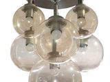 an image of a chandelier made of glass balls