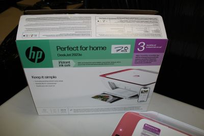 DH78//HP DeskJet 2823e. retour clients, test d'allumage effe…