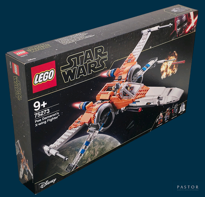 une boîte contenant un ensemble Lego Star Wars