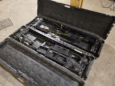 a black case that has some wires in it