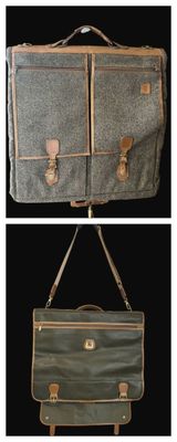 deux photos d'un sac avec une anse et d'un sac avec une anse