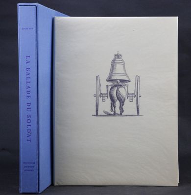 un livre ouvert sur lequel figure le dessin d'un cheval tirant une charrette