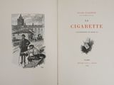 un livre ouvert sur lequel figure l'image d'un homme et d'une femme