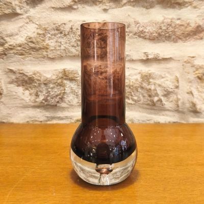 Vase en verre Scandinave, design Tipio Wirkkala, Iittala, 1960. Bon ét