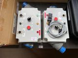 two different types of electrical equipment in a box