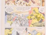une image représentant une bande dessinée contenant une planche de BD