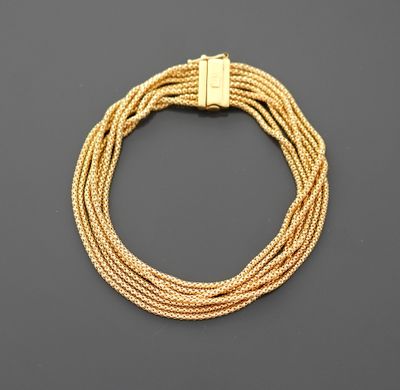 UNOAERRE Elégant bracelet en or jaune 18K 750 millièmes comp…