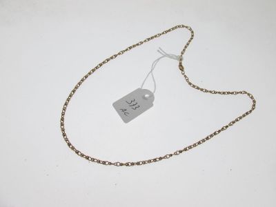 a close up of a chain with a tag attached to it