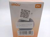 a box with a qr code on it sitting on a table