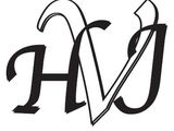 un logo en noir et blanc comportant les lettres h et u
