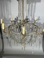 Lustre montgolfière électrifié à huit bras et quatre feux de… (photo 2)