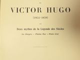 an old book with a black and white title on it