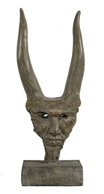 FRANCK L (né en 1944). Le faune.