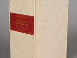 an image of a box with a red label on it