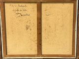 an old picture of a piece of paper with writing on it