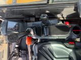 a close up of a motorcycle with a camera attached to it