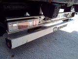 a close up of the rear end of a truck