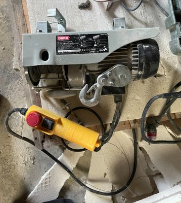 Palan électrique DURO SEM37/18B n° 180393/2878 du 01/07/2018… - Photo 1