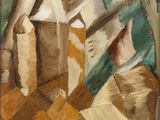 une image représentant un tableau d'une maison dans les bois