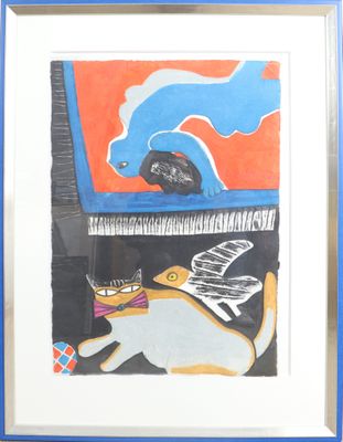 Corneille (1922-2010) Lithographie, Bon  tirer Sign et dat…