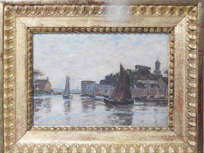 une photo d'une photo d'un tableau sur le mur