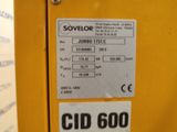 a label on the side of a machine that says cid 600