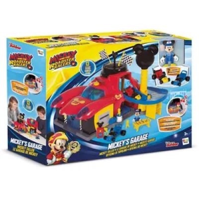67/ Garage de course Mickey Mouse Comprend 1 figurine …