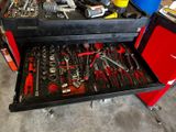 many tools in the drawer of a tool box