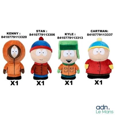 Les personnages de South Park sont alignés en rang