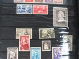 a picture of a collection of stamps on display in a case