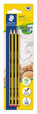 Lot de 3 - STAEDTLER - Crayons graphite Noris 120 - Graduati…