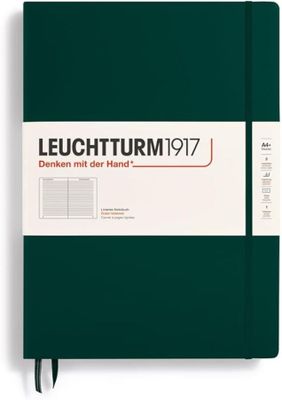 leuchturm notebook, large, dark green
