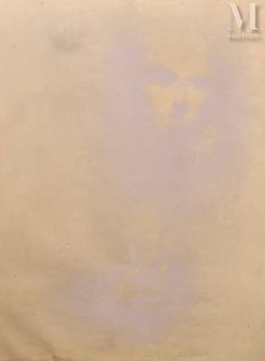 Eugène DODEIGNE (1923-2015) Sans titre, visage.