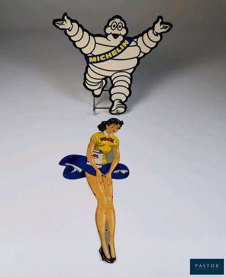une image représentant un pin's orné d'un personnage de dessin animé