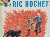 the cover of a comic book with an image of a man and a cat