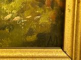 a picture of a picture of a painting in a gold frame