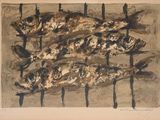 an image of a drawing of fish on a piece of paper