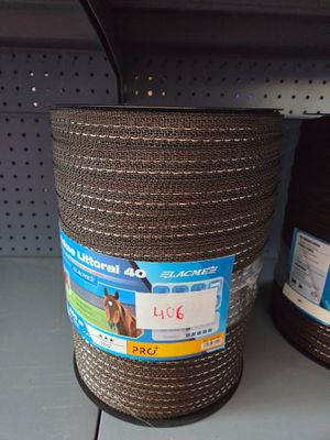 two rolls of rope on the shelf in the store