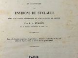 an old book with a black and white title on it