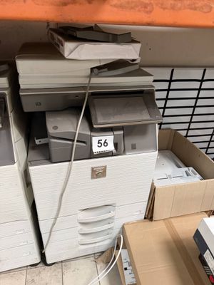 a lot of office supplies on the shelves in the store