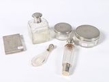 a lot of different items that are sitting on a table