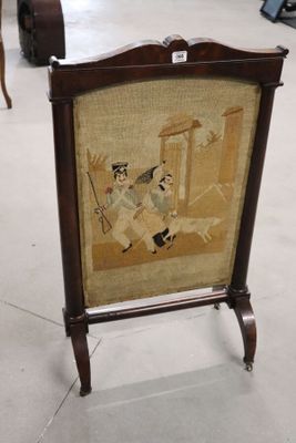 écran de cheminée. XIXeme.
